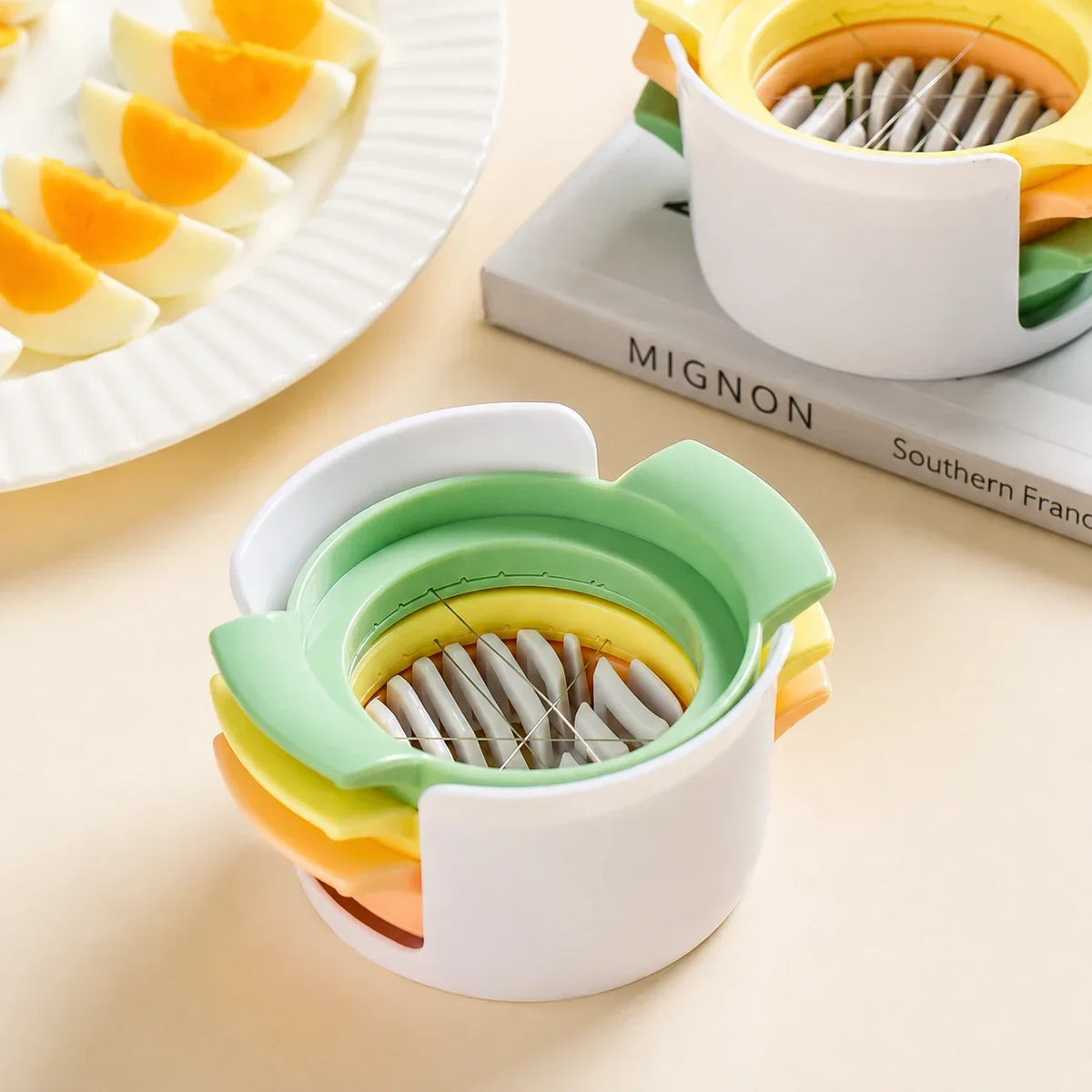 Egg-nial - Perfectly sliced eggs every time