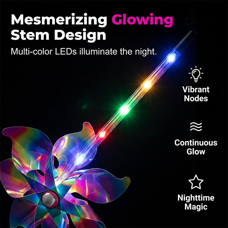 GlowTurbine – Illuminate Your Garden Automatically Day and Night