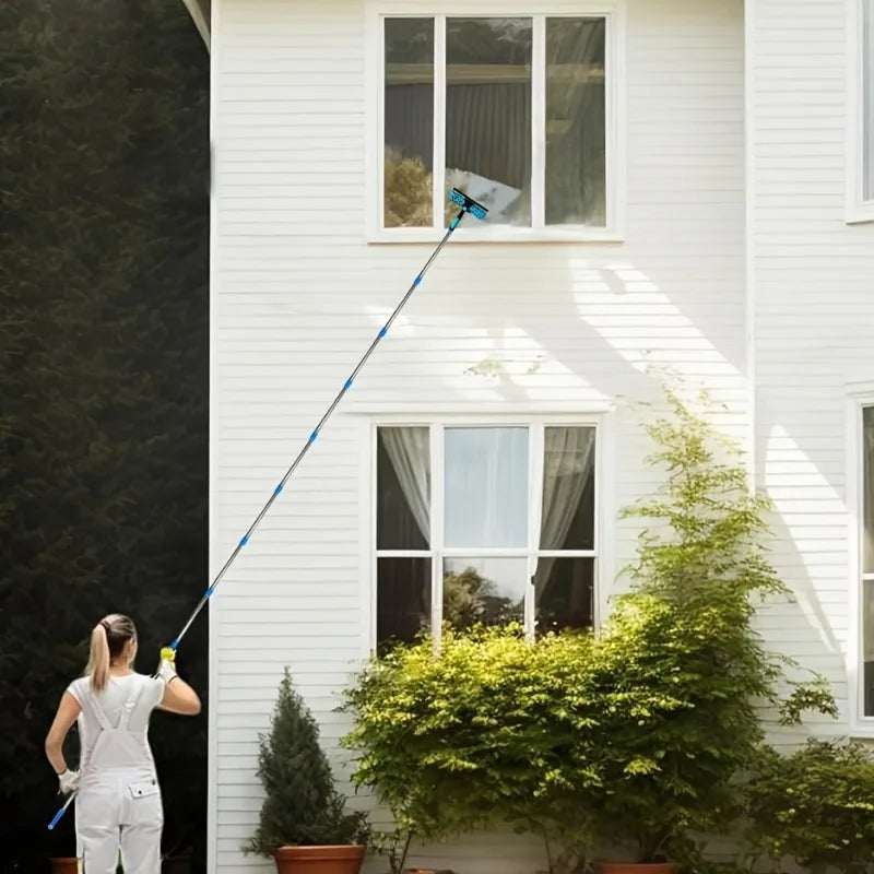 SwiftSqueegee – Clean high windows safely without a ladder