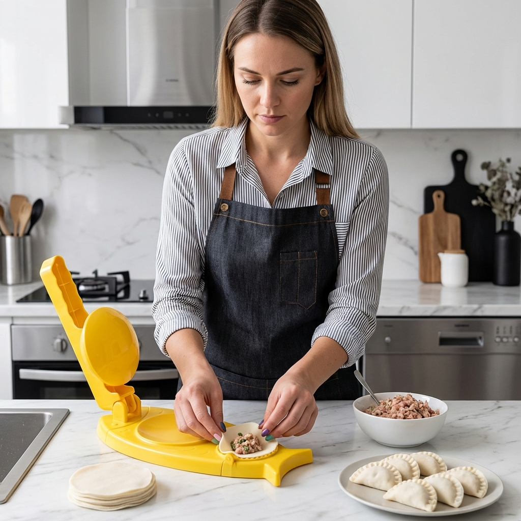 1+1 FREE | DumpliEase – Perfectly Shaped Dumplings Quickly and Cleanly Every Time