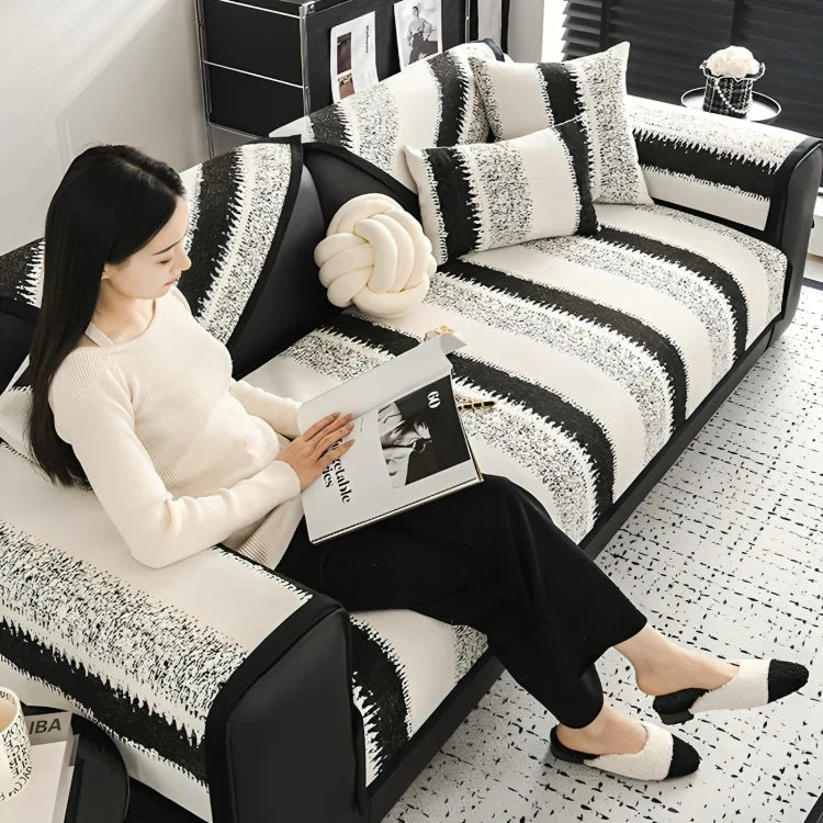 StripeGuard - Keeps the Sofa Cover Perfectly in Place