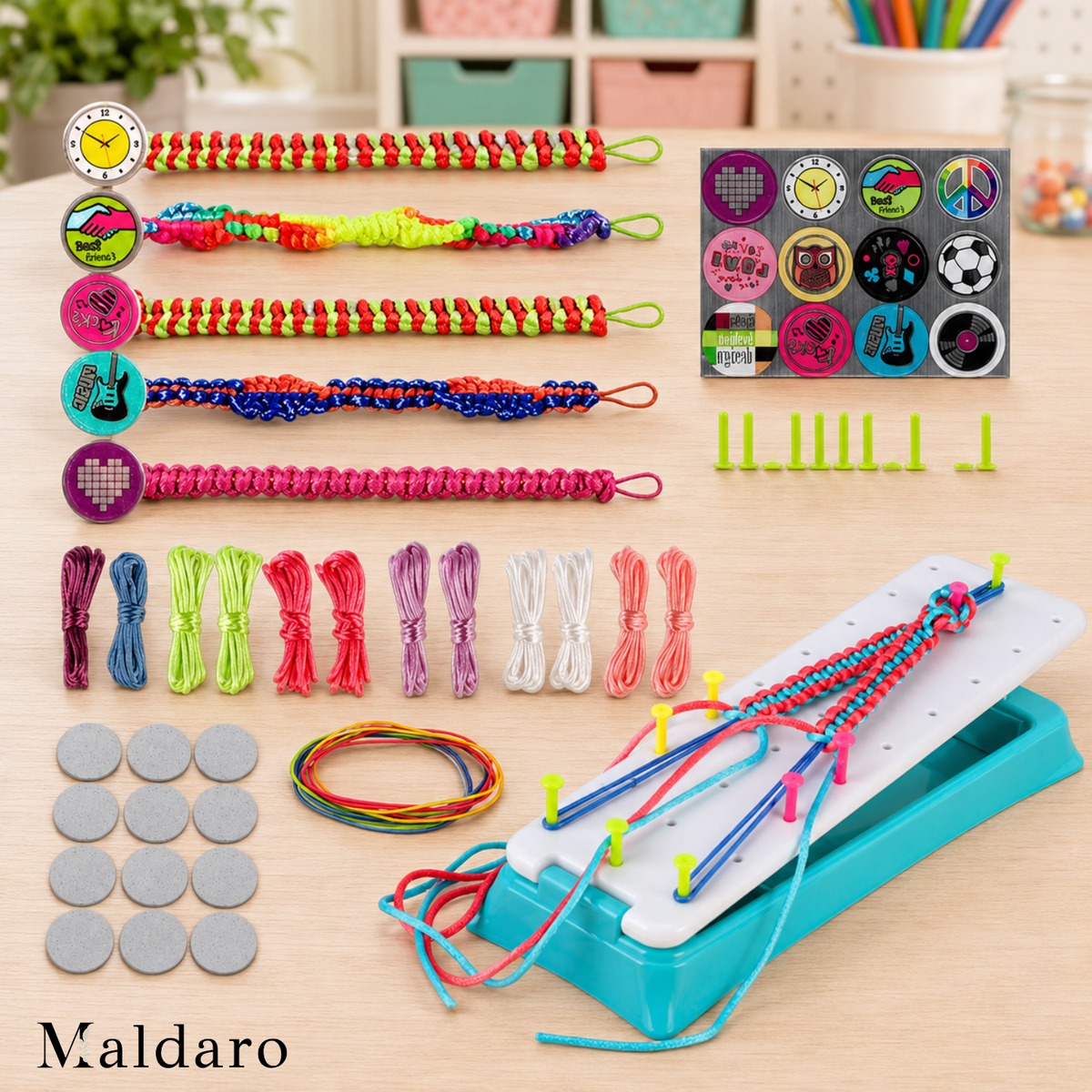 BraidiGlow - Create Stylish Bracelets Quickly and Uniquely