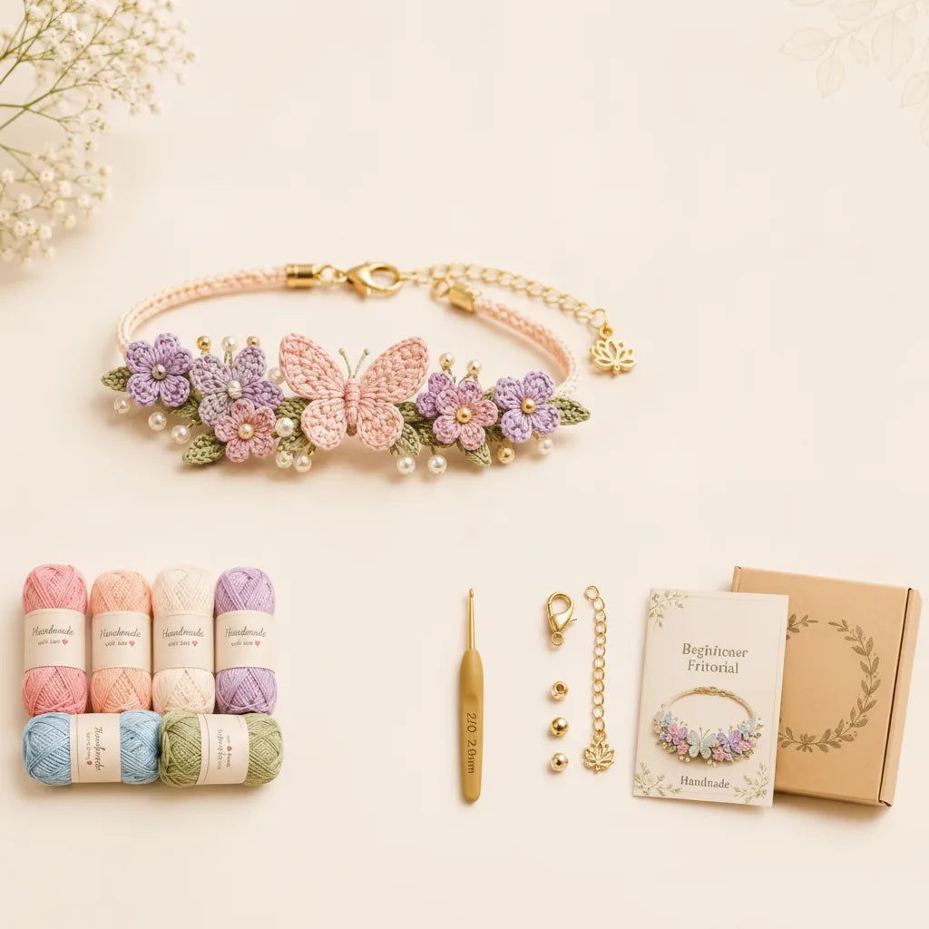 NatureStitch – Create Stunning Handmade Bracelets with Easy Crocheting