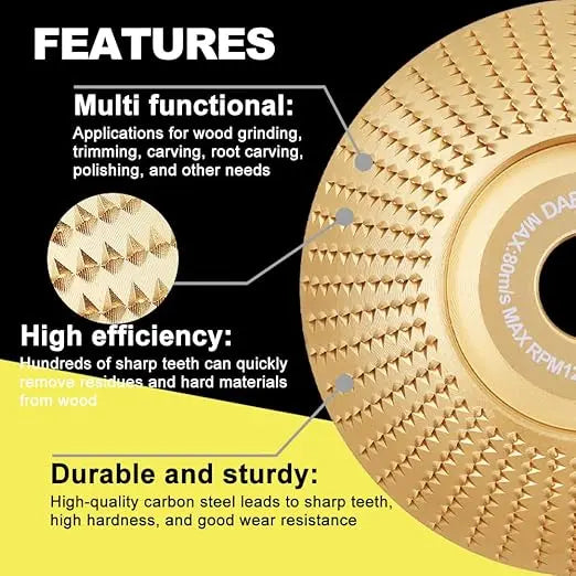 CarvePro – Precise Wood Carving with Your Angle Grinder!