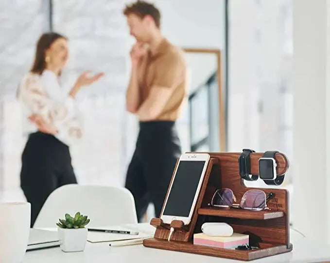 WalnutDepot - Instantly Create Order on Your Desk with Elegant Organization