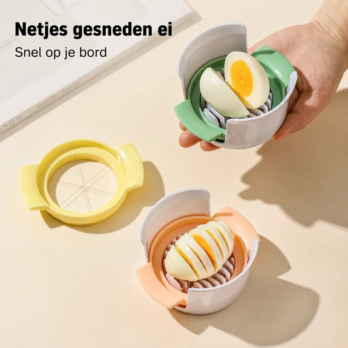 Egg-nial - Perfectly sliced eggs every time