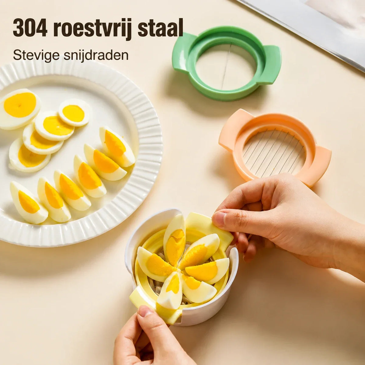 Egg-nial - Perfectly sliced eggs every time