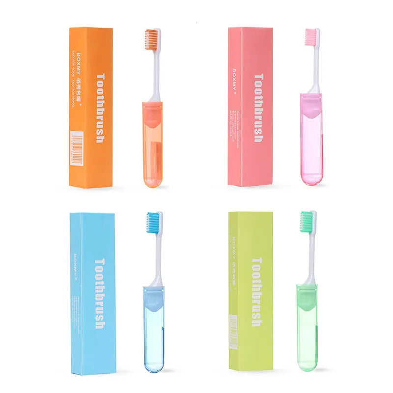 3+3 FREE } TravelSmile – Keep Your Teeth Fresh Anywhere with Compact Folding Design