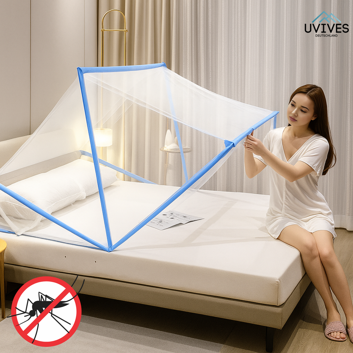 MosquiDome – The Foldable Mosquito Protection in Seconds