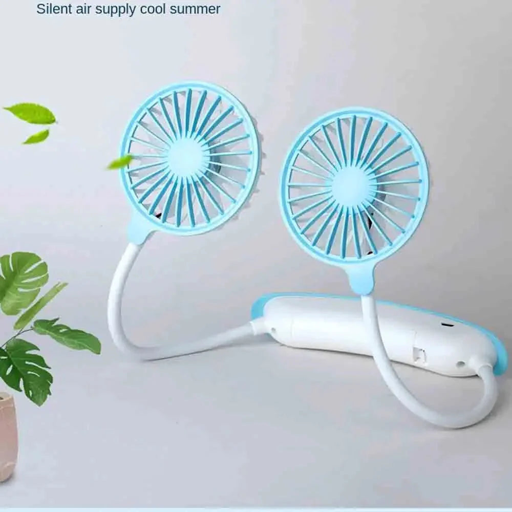 DoubleBreeze – Instant Hands-Free Cooling Wherever You Go