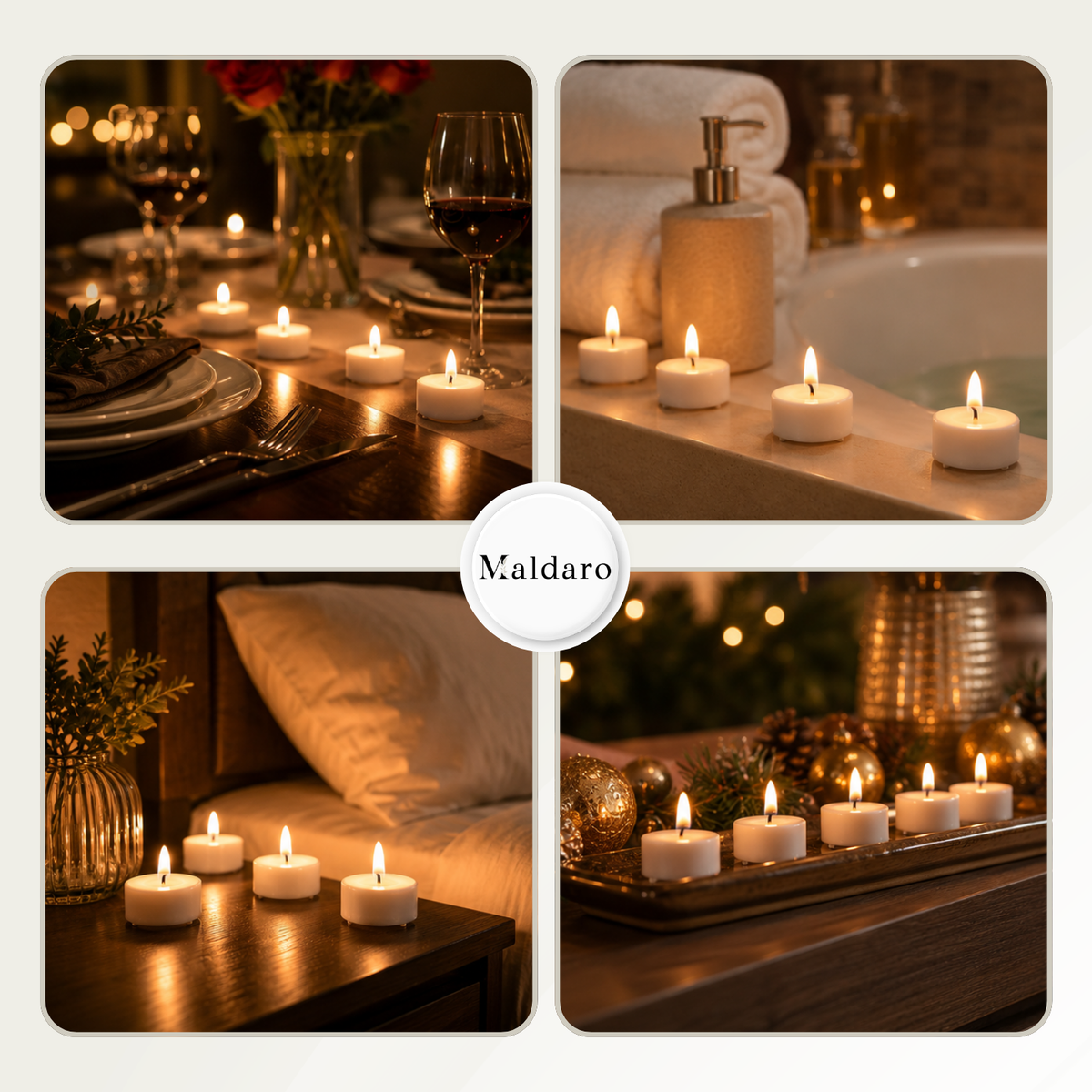 GlowaNest - Safe, Effortless Candlelight Anytime, Without Flames or Batteries