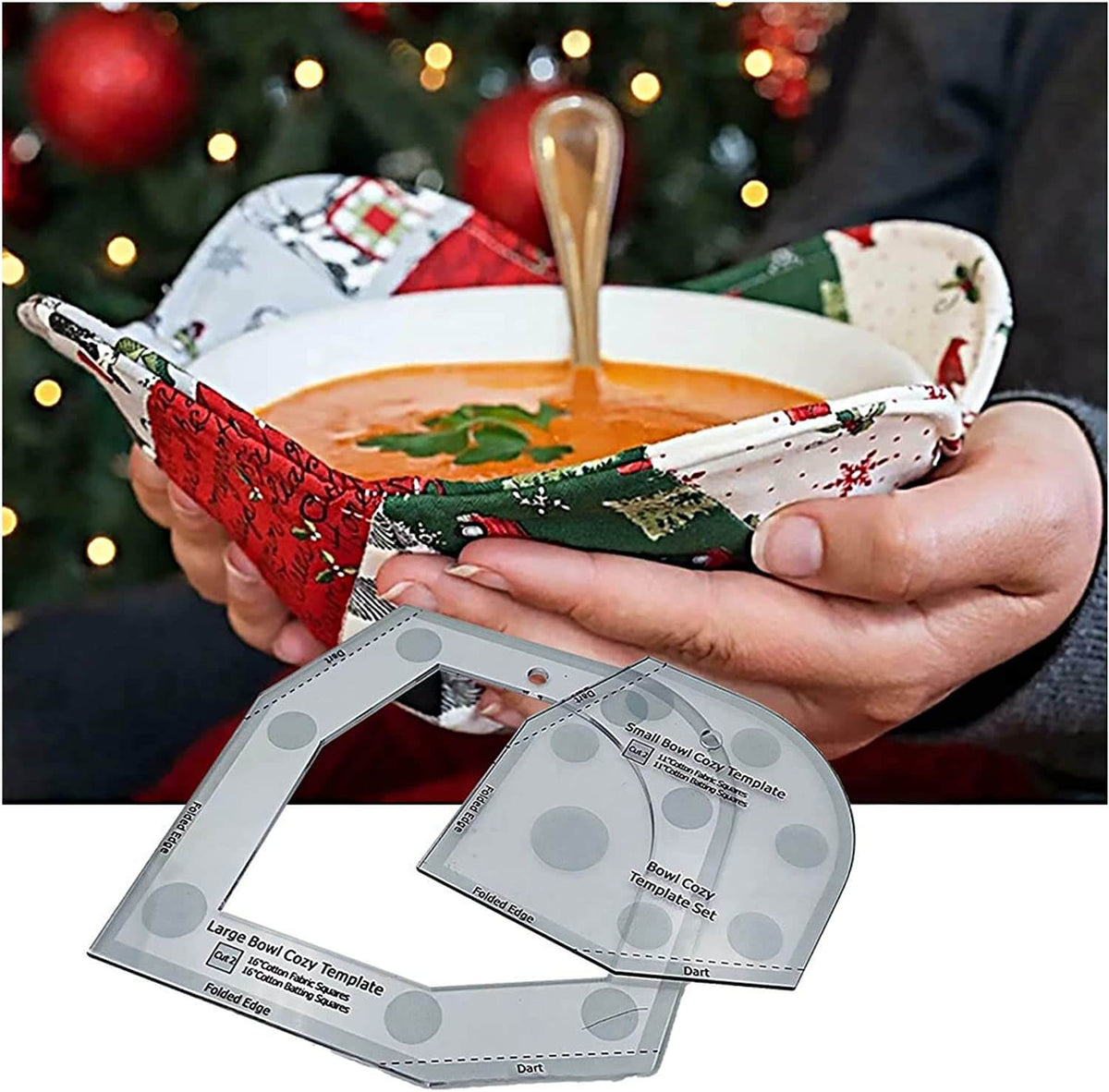 1+1 FREE | CozyArt – Perfectly Sized Bowl Warmers Made Easy Every Time