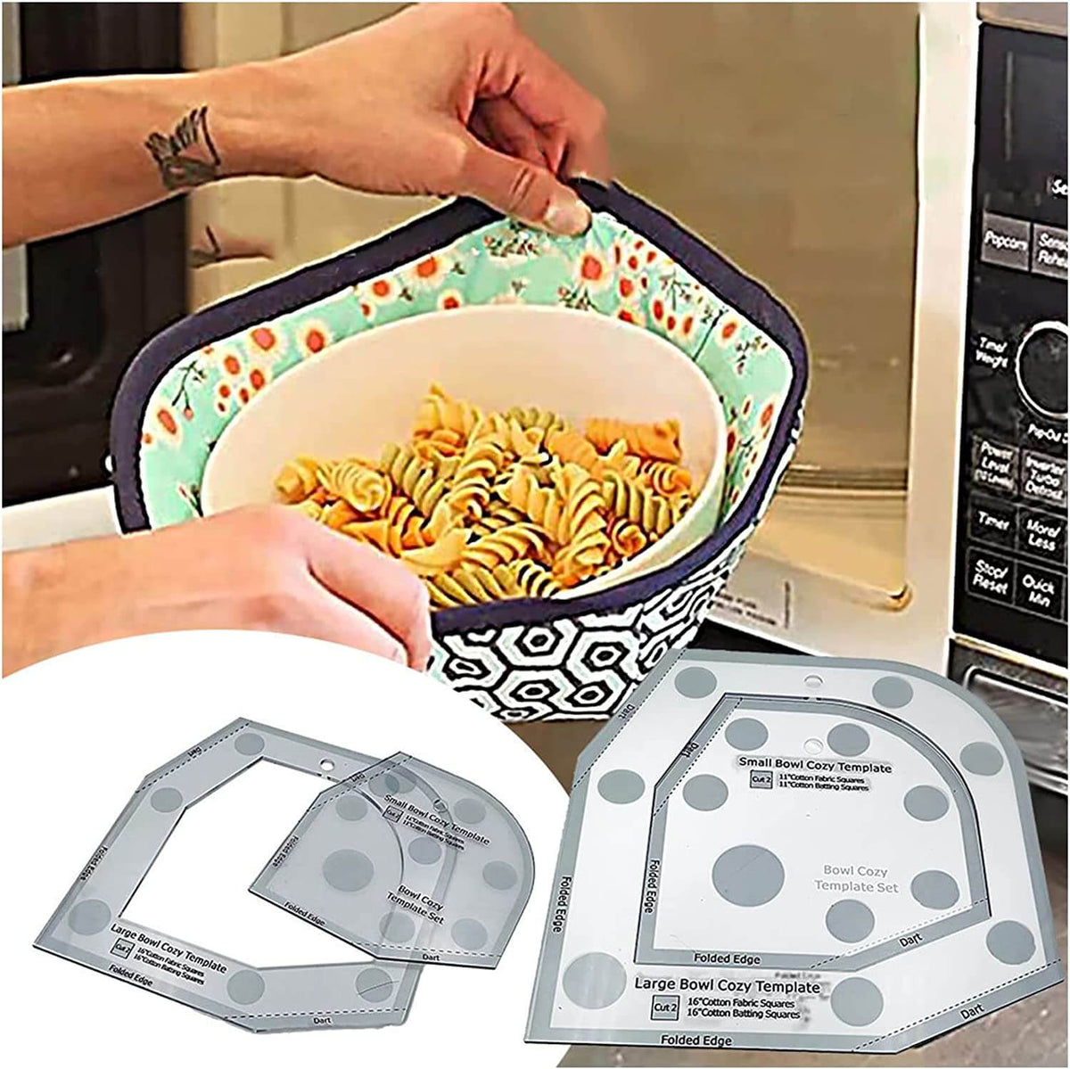 1+1 FREE | CozyArt – Perfectly Sized Bowl Warmers Made Easy Every Time
