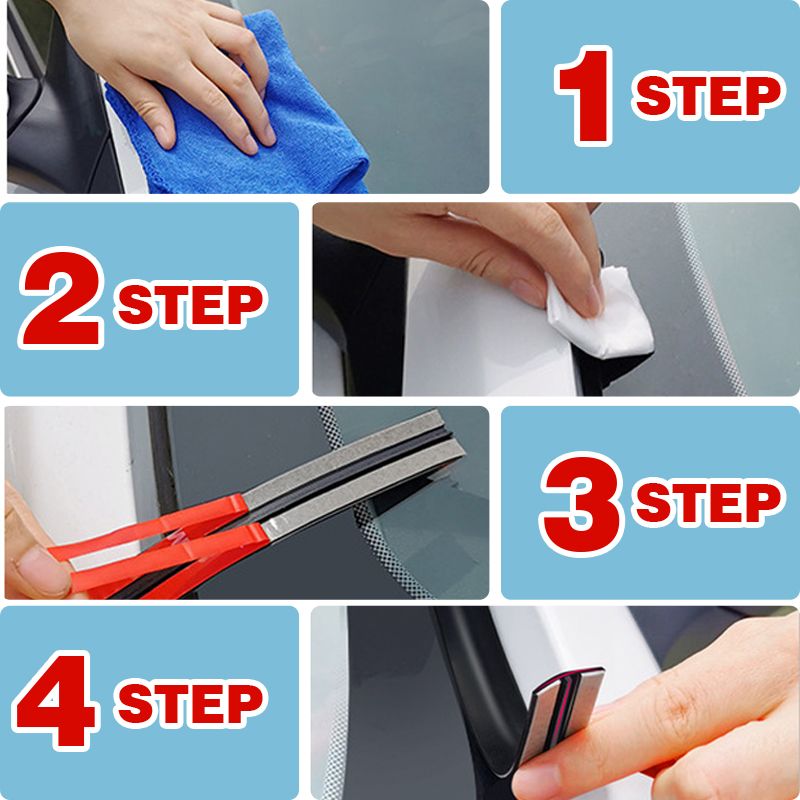 ShinnyEdge – Ultimate Waterproof, Noise-Free Car Seal for Quiet Rides