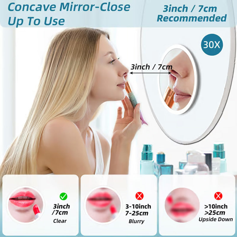 ClearZoom - Perfect Makeup Every Time with Bright Magnification