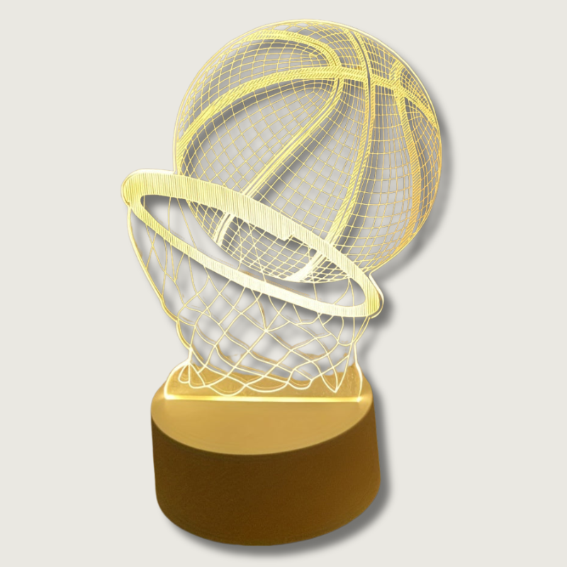 BasketGlow – Transform Your Room with an Impressive 3D Basketball Light