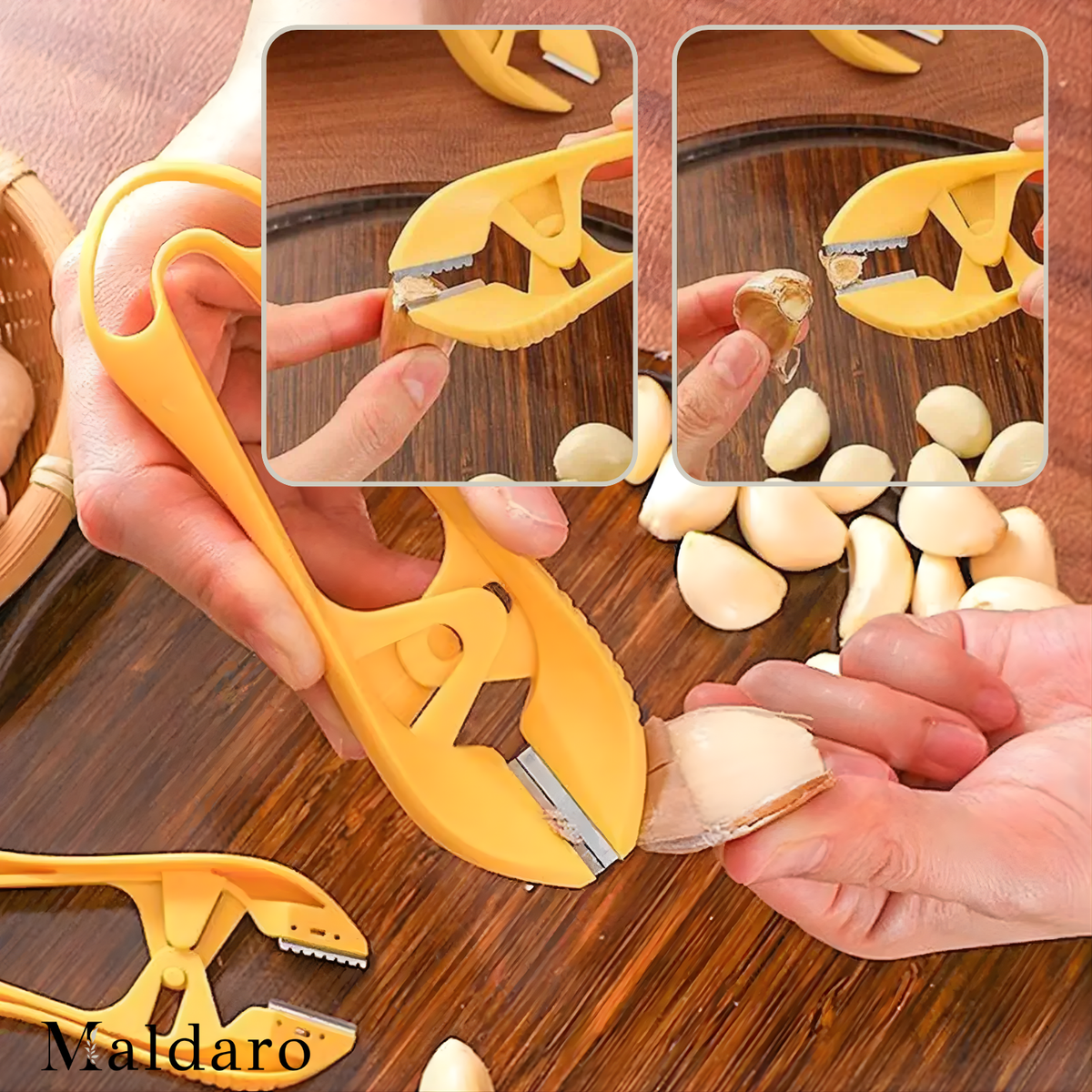 2+2 FREE | SpeedyGarlic Peel – Garlic peeling in seconds