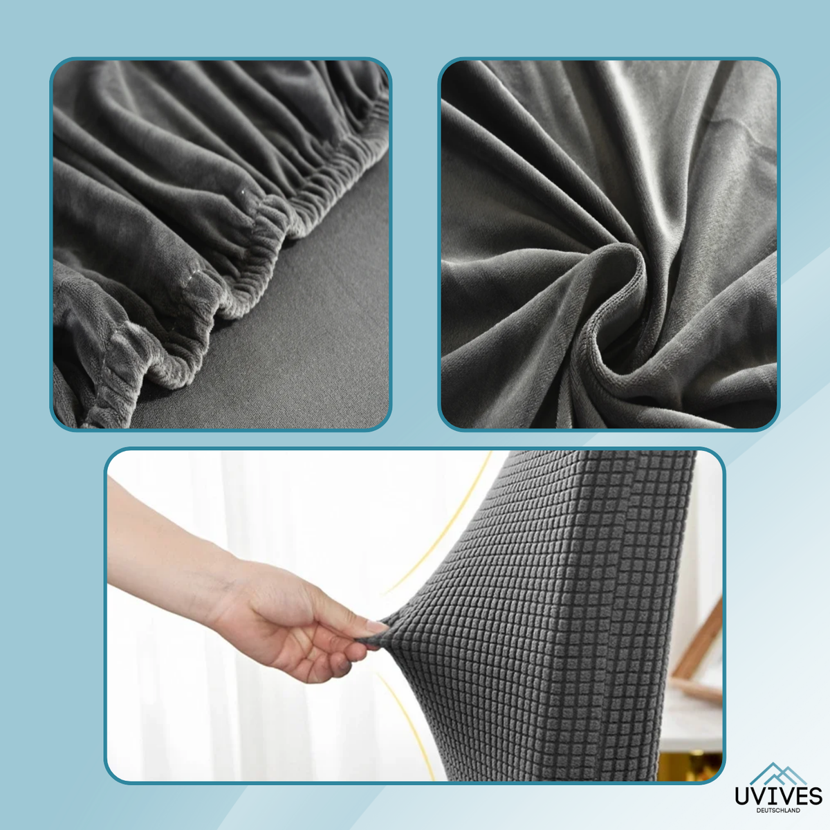 1+1 FREE | EasyChair - Premium Stretch Chair Covers