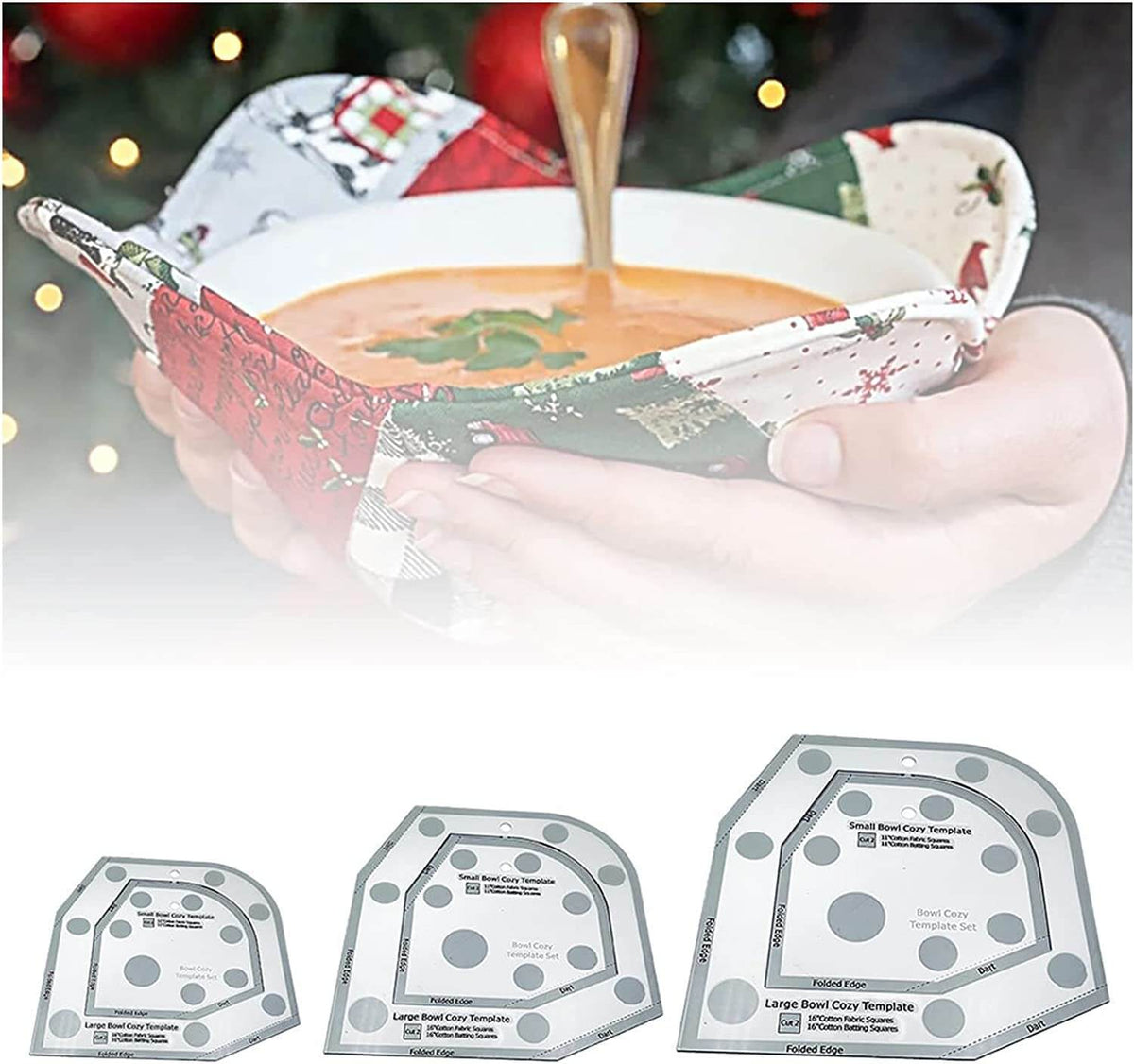 1+1 FREE | CozyArt – Perfectly Sized Bowl Warmers Made Easy Every Time