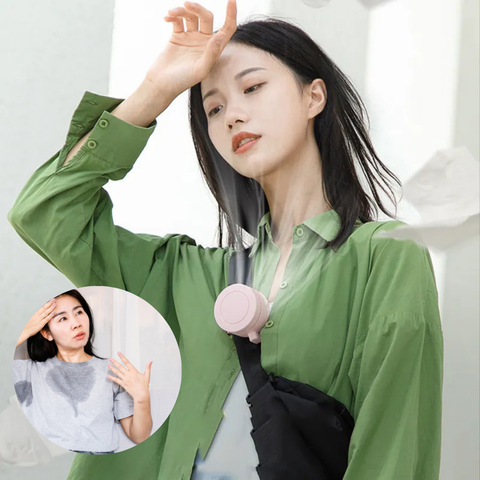 NeckBreeze - Instant Hands-Free Cooling Anywhere, Anytime