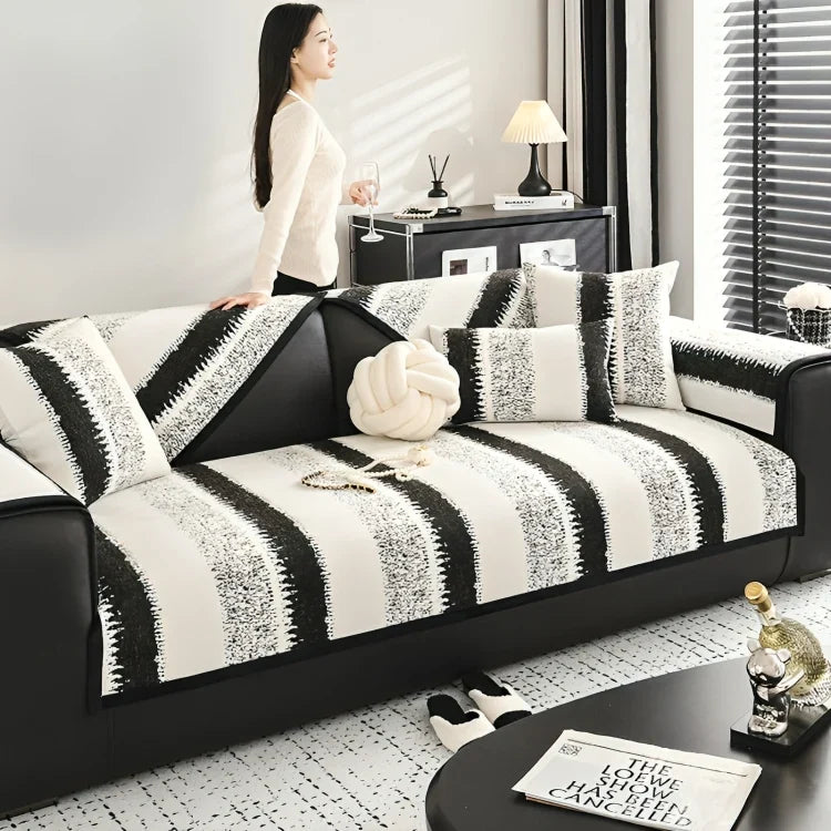 StripeGuard - Keeps the Sofa Cover Perfectly in Place