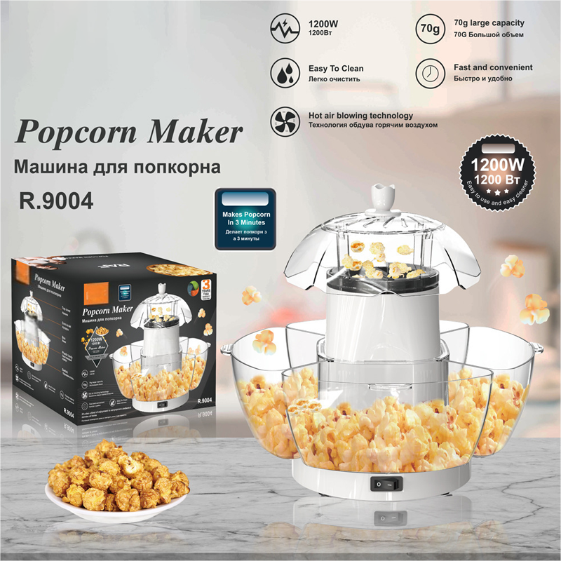 PopVita - Guilt-Free Popcorn, Ready in Minutes Without Oil