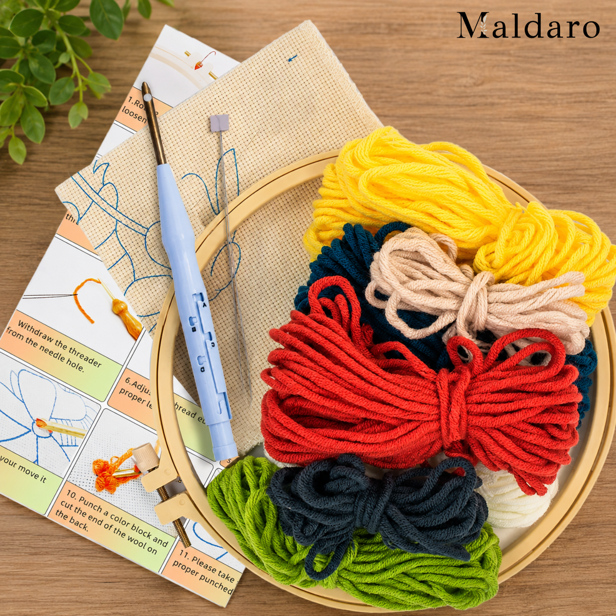 PunchThreadJoy – Relaxing Creative Stitching for Instant Calm