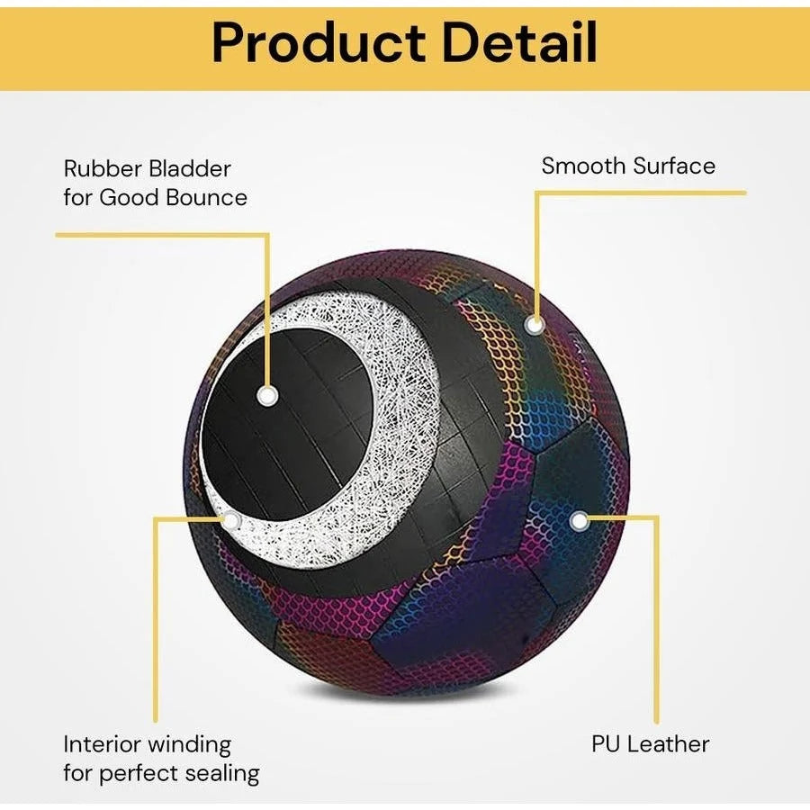 LumaKick - Train longer with bright, highly visible soccer ball