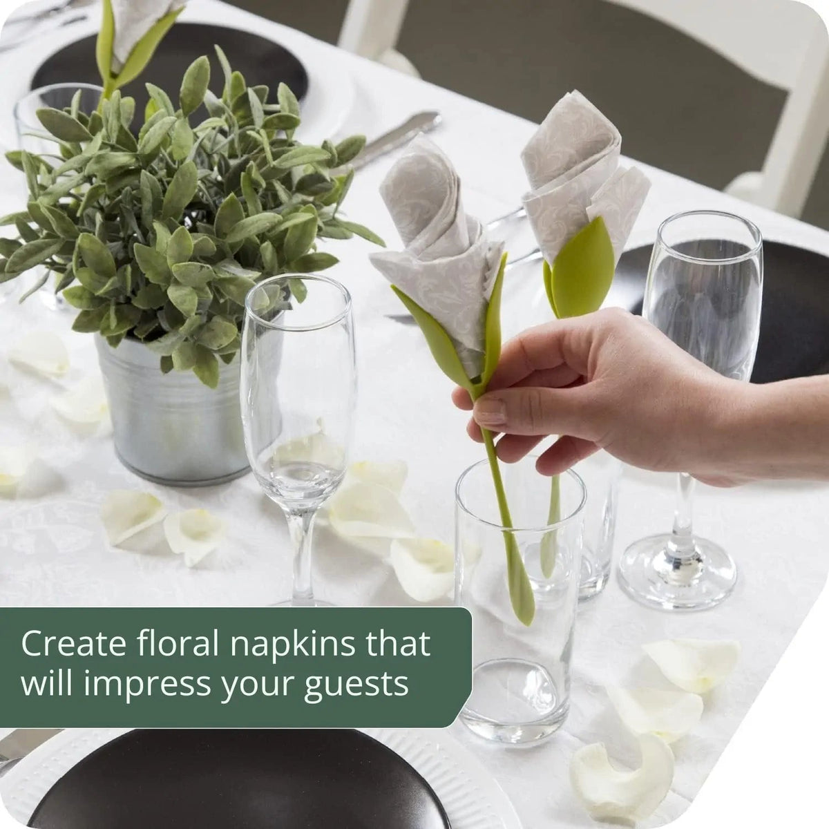 1+1 FREE | BloomCraft – Instantly transform napkins into impressive flower arrangements