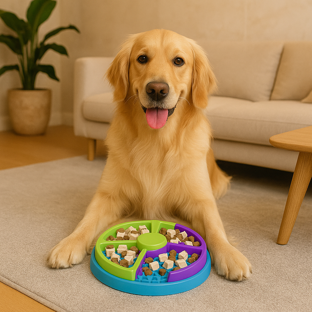 FurryYum - Slow Feeding and Entertaining Feeding Puzzle for Pets