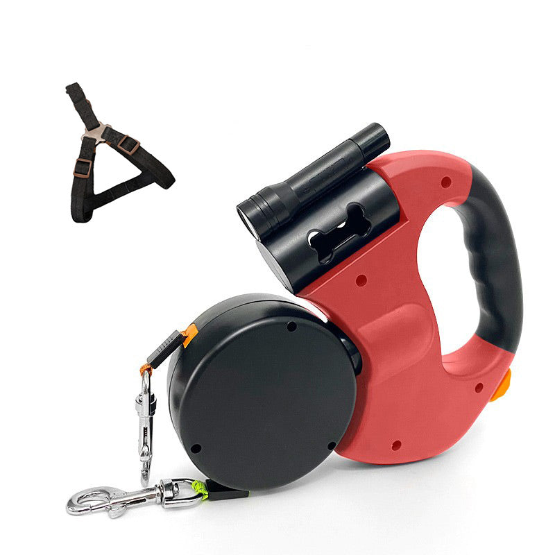 DoggieTame - Ultimate Tangle-Free Control and Safe Night Walks