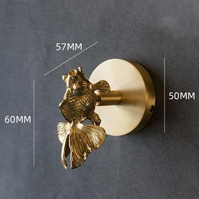 WallWonders - Stunning Brass Animal Hooks for Instant Wall Organization