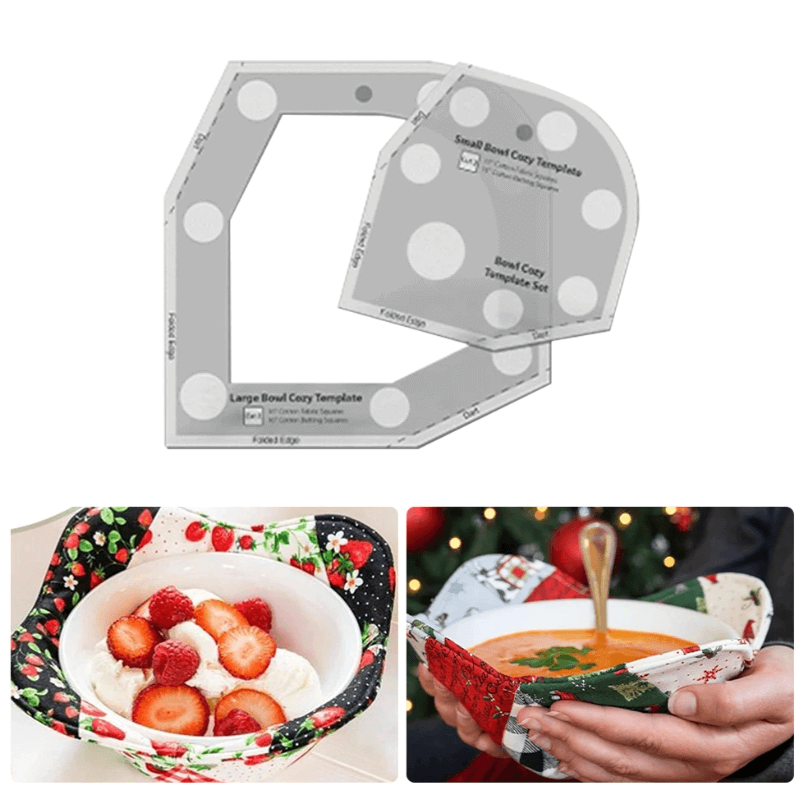 1+1 FREE | CozyArt – Perfectly Sized Bowl Warmers Made Easy Every Time