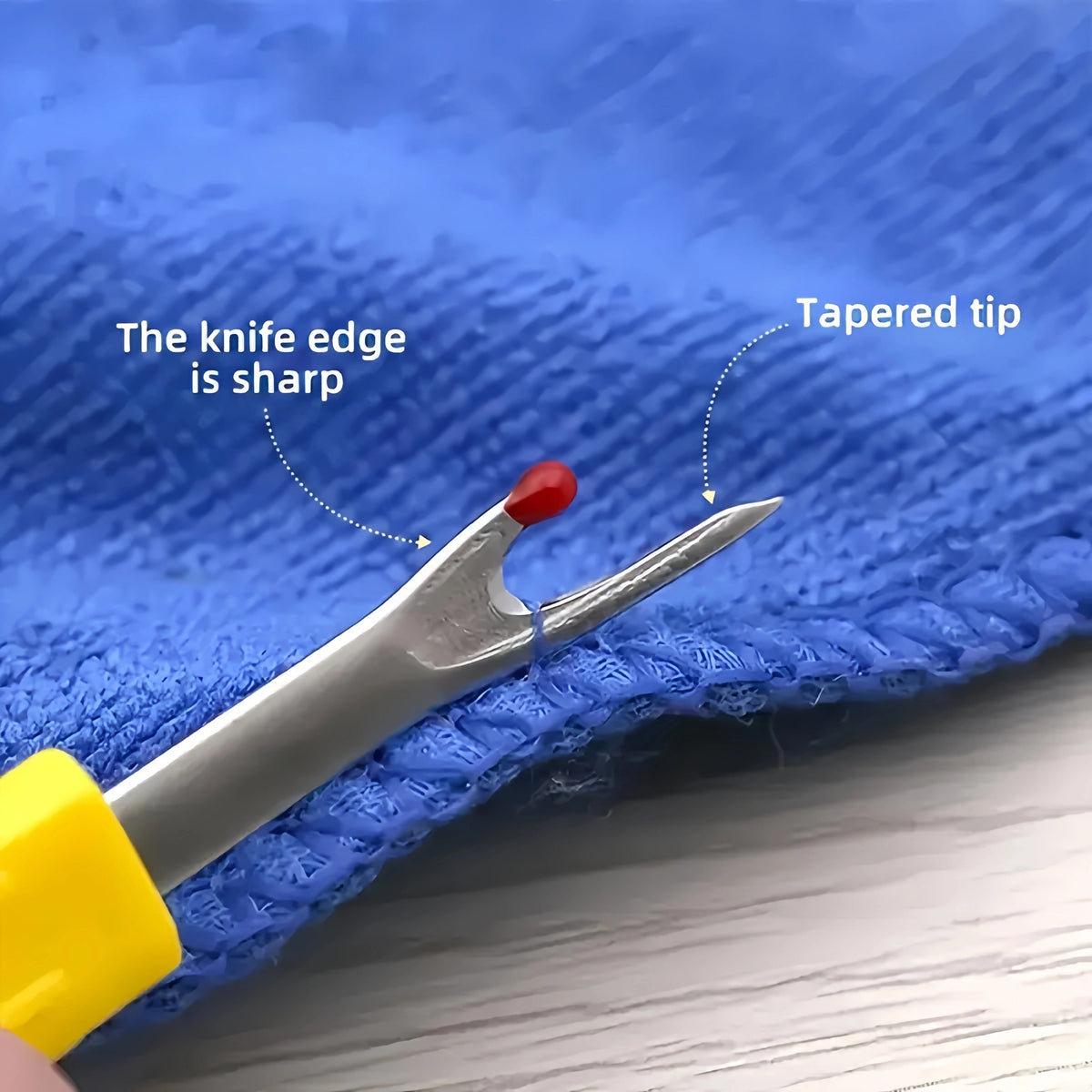 SeamRippe – Effortlessly Remove Threads for Perfect Fabric Every Time