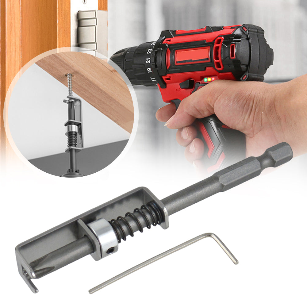 SpringDrill – Screws Instantly Secure with One-Handed Precision Grip Technique
