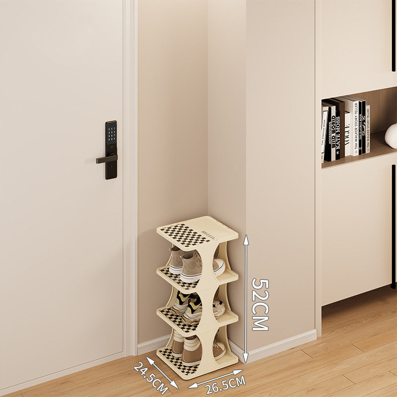 SpaceDrip – Instantly Clear Floors with Stackable Vertical Shoe Rack