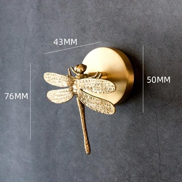 WallWonders - Stunning Brass Animal Hooks for Instant Wall Organization