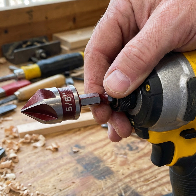 DrillPro - Achieve perfectly smooth, splinter-free holes every time