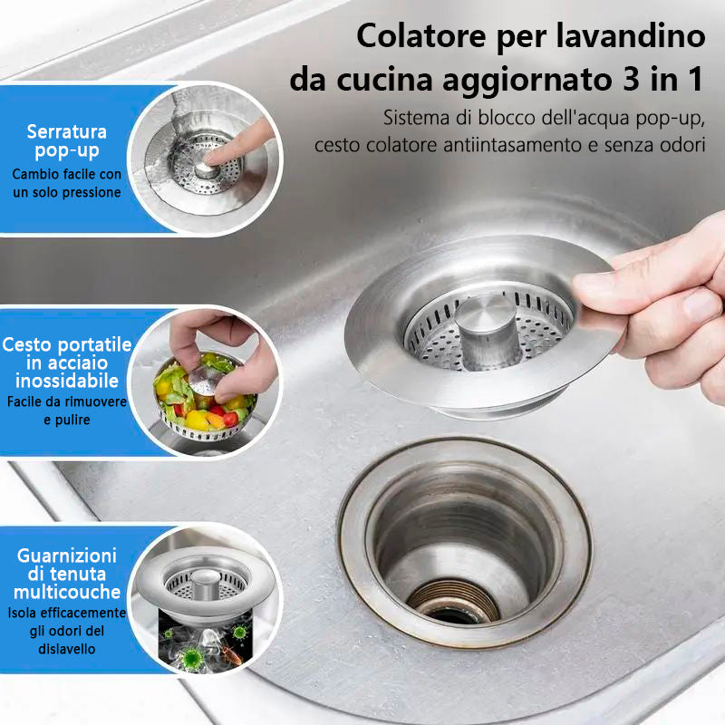 NaturalDrain – Instantly Stop Sink Clogs and Speed Up Cleaning