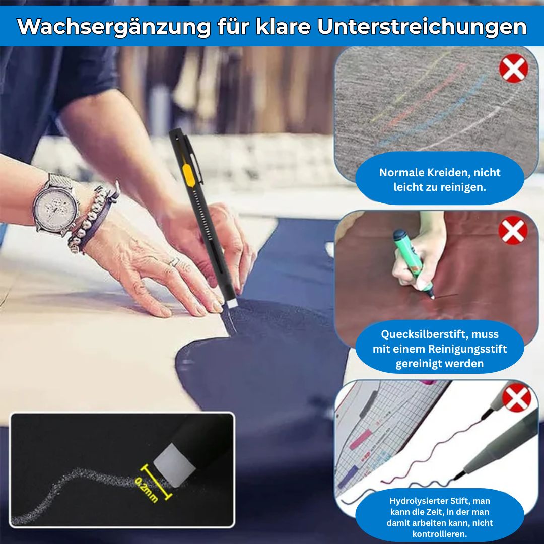 SharpLineMark - Perfect, Clear Fabric Lines That Dissolve with Heat