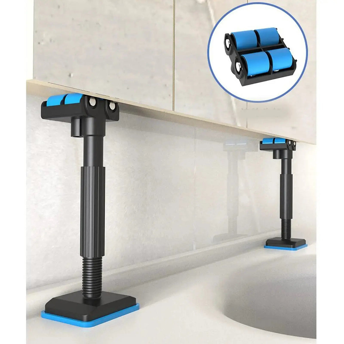 1+1 FREE | PowerLift Rails – Effortlessly & Safely Mount Cabinets