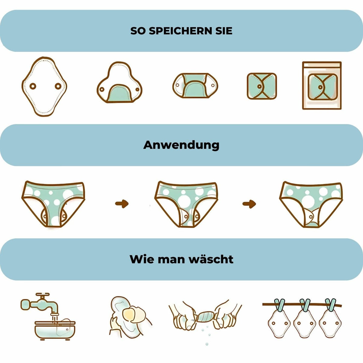 PurePads - Sustainable Comfortwear