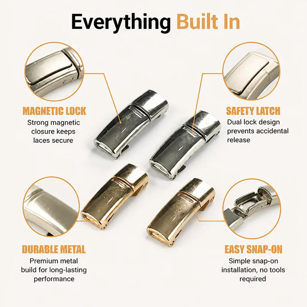 1+1 FREE | MagneticBuckle - Secure Shoes Instantly
