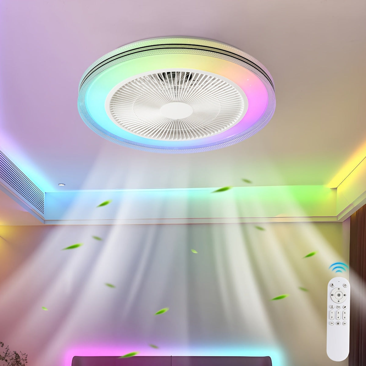 LumiWind - Perfect Cool Air and Mood Lighting Immediately