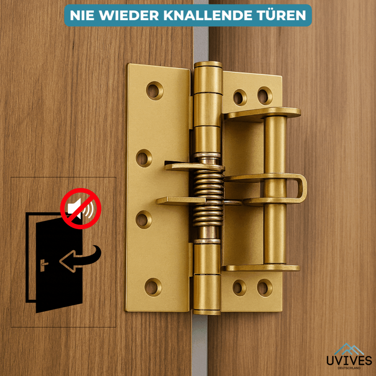 1+1 FREE | HingeGuard – Door closes softly & safely automatically