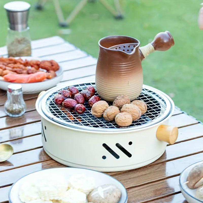 GrillNook - Compact Charcoal Grill for Perfect Outdoor Meals Anywhere