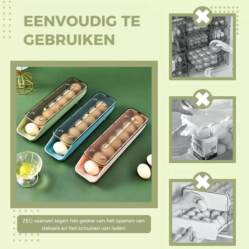 EggGuardia – Effortless Egg Protection and Space-Saving Storage