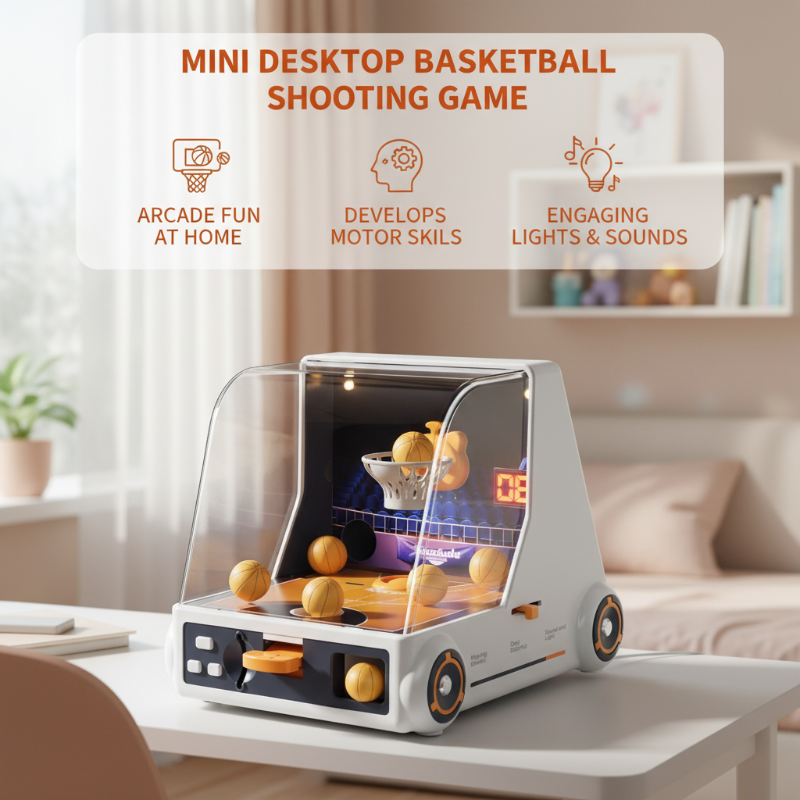 DeskHoopz - Instant Arcade Basketball Fun to Boost Focus and Coordination