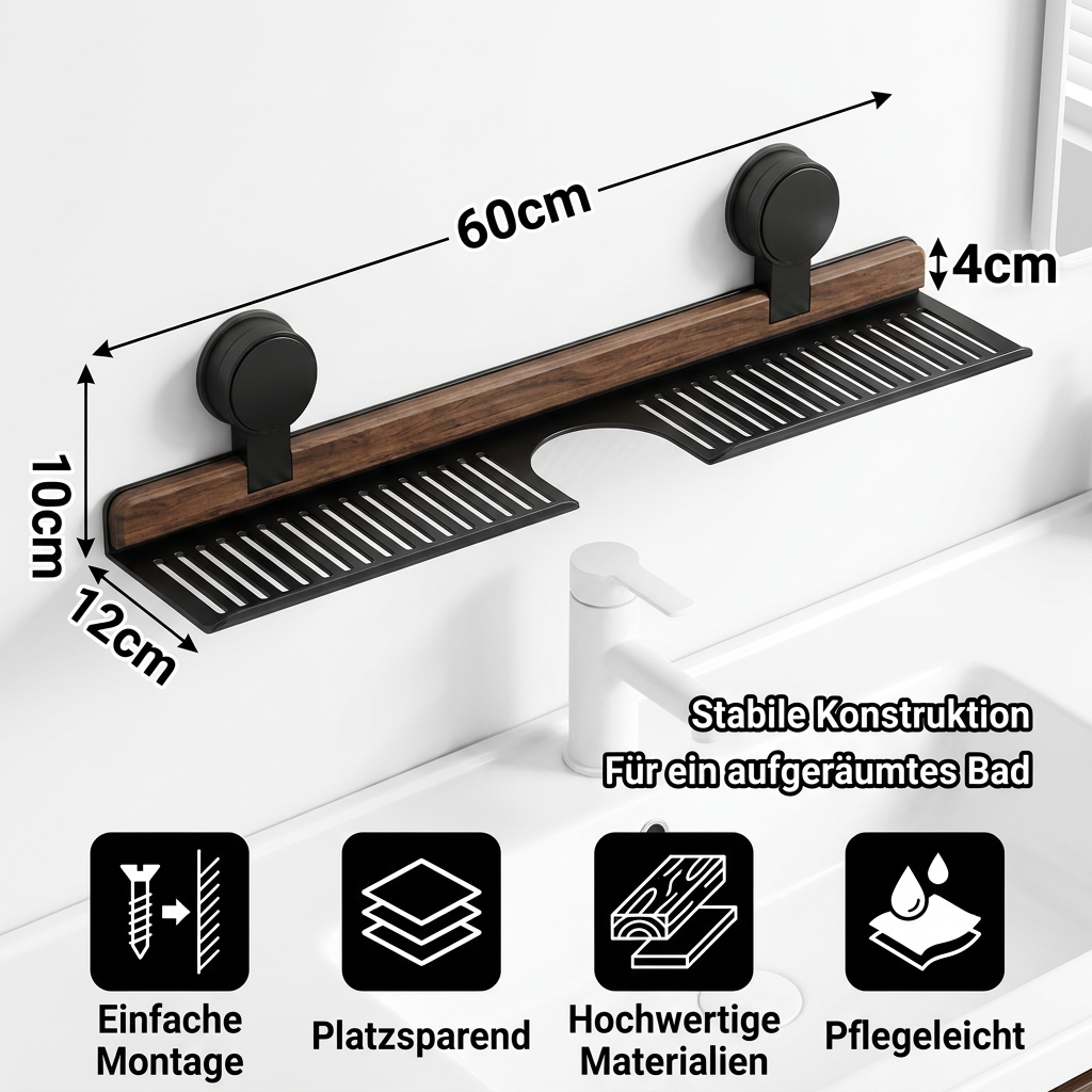 SuctionNest - Instantly Eliminate Bathroom Clutter Without Drilling Walls