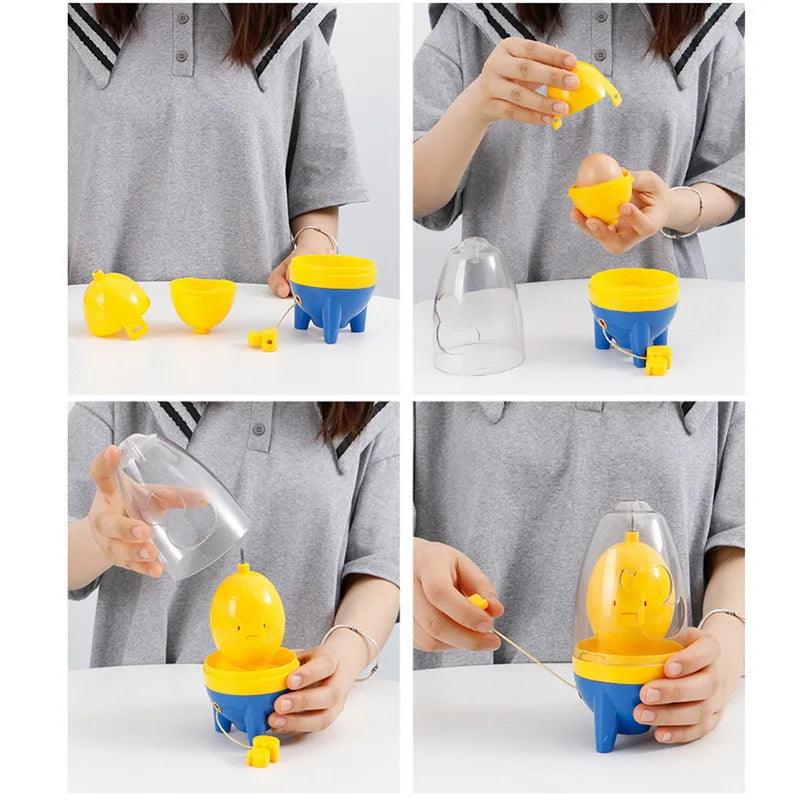 YolkShaker – Perfectly Stirred Eggs Every Time, Clean and Without Mess